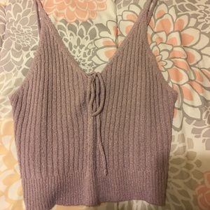 Purple tank top